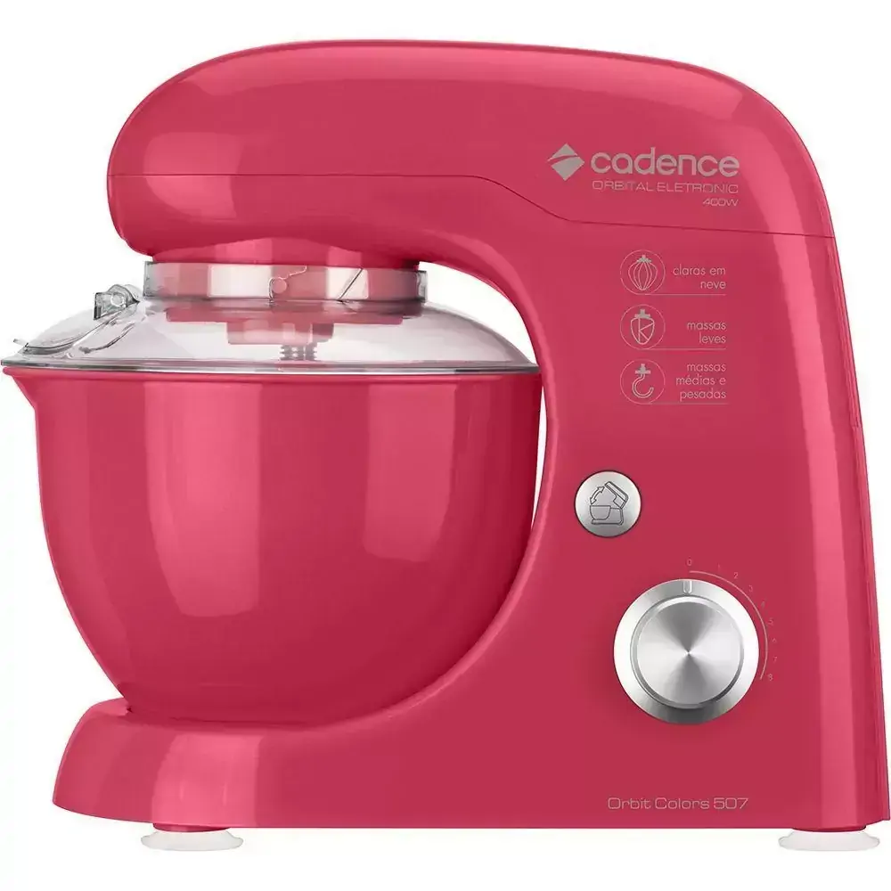 Batedeira Orbital Colors Rosa Doce 220v - Cadence