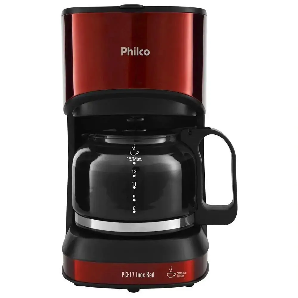 Cafeteira Single Colors Vermelha Cadence 220V