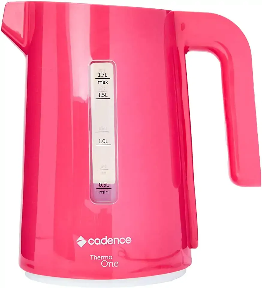 Chaleira Eletr.cadence Colors Rosa 220v Cel387