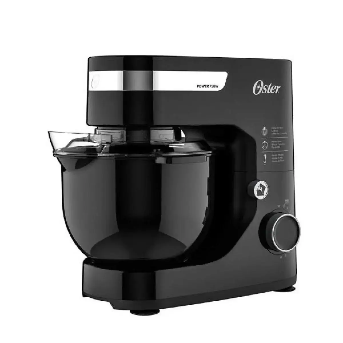 Batedeira Planetária Oster Orbital OBAT610 com 12 Velocidades ¿ Preto 220V