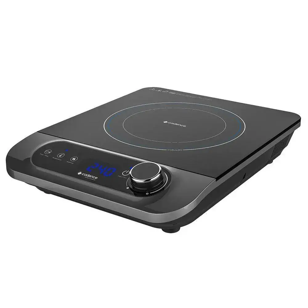 Cooktop Cadence Perfect Cuisine 1Q Preto Indução 127V FOG601 - 127v