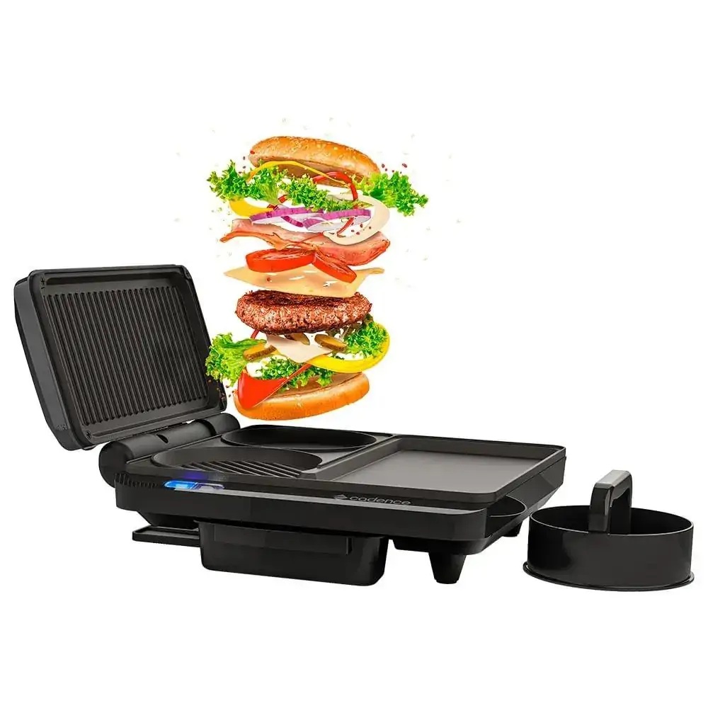 Grill Elétrico Antiaderente Cadence GRL510 1000W Preto 220V