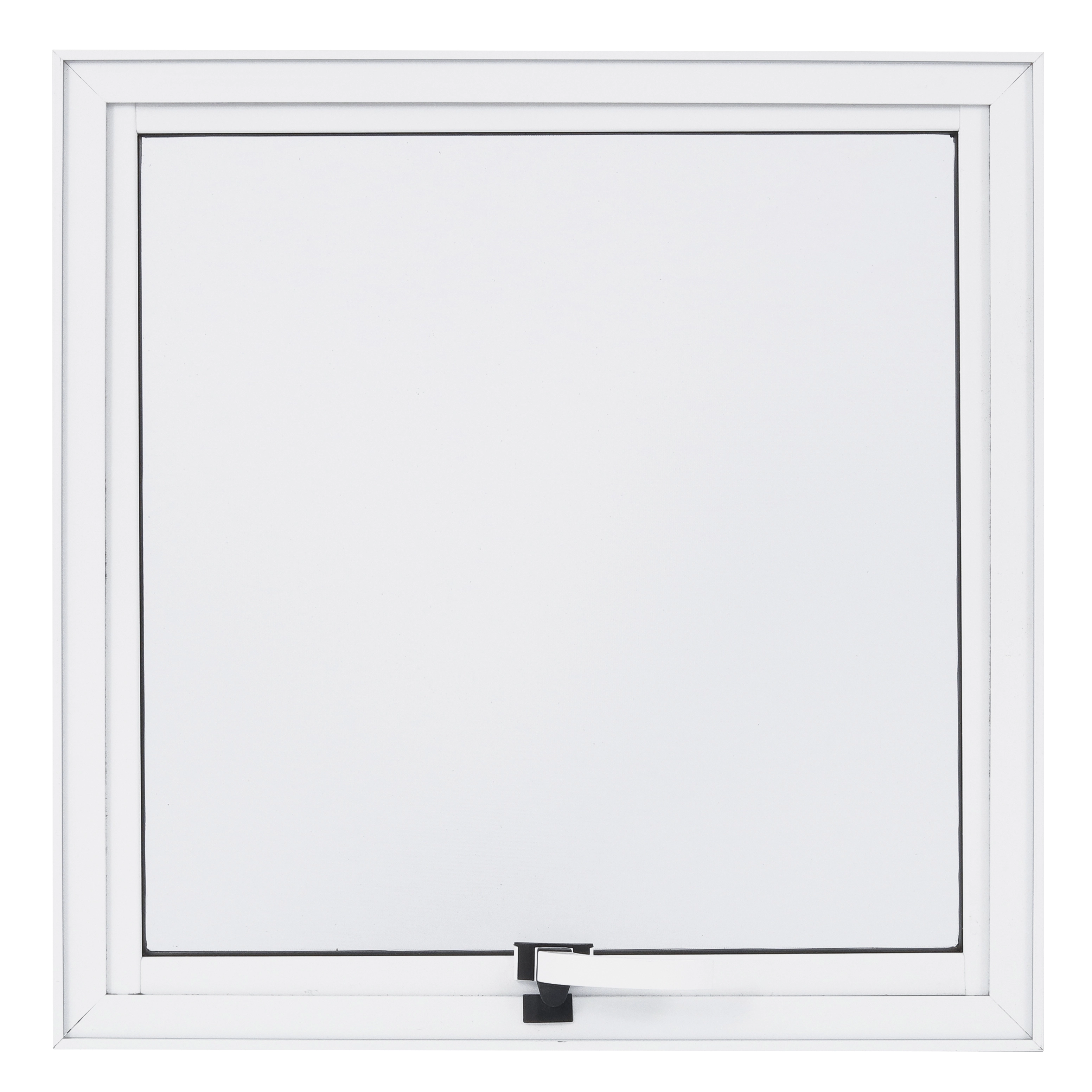 Janela de Alumínio Maxim-ar 60x60cm com Vidro Mini Boreal Idea 3A Alumínio Branca