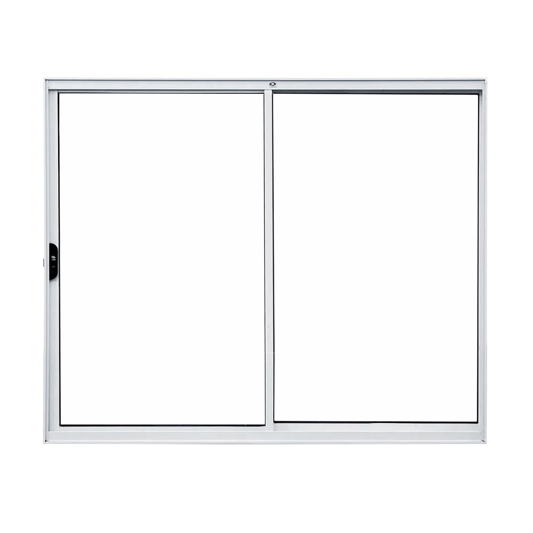 Janela de Alumínio de Correr 2 Folhas 100x120cm Home 3A Alumínio Branca