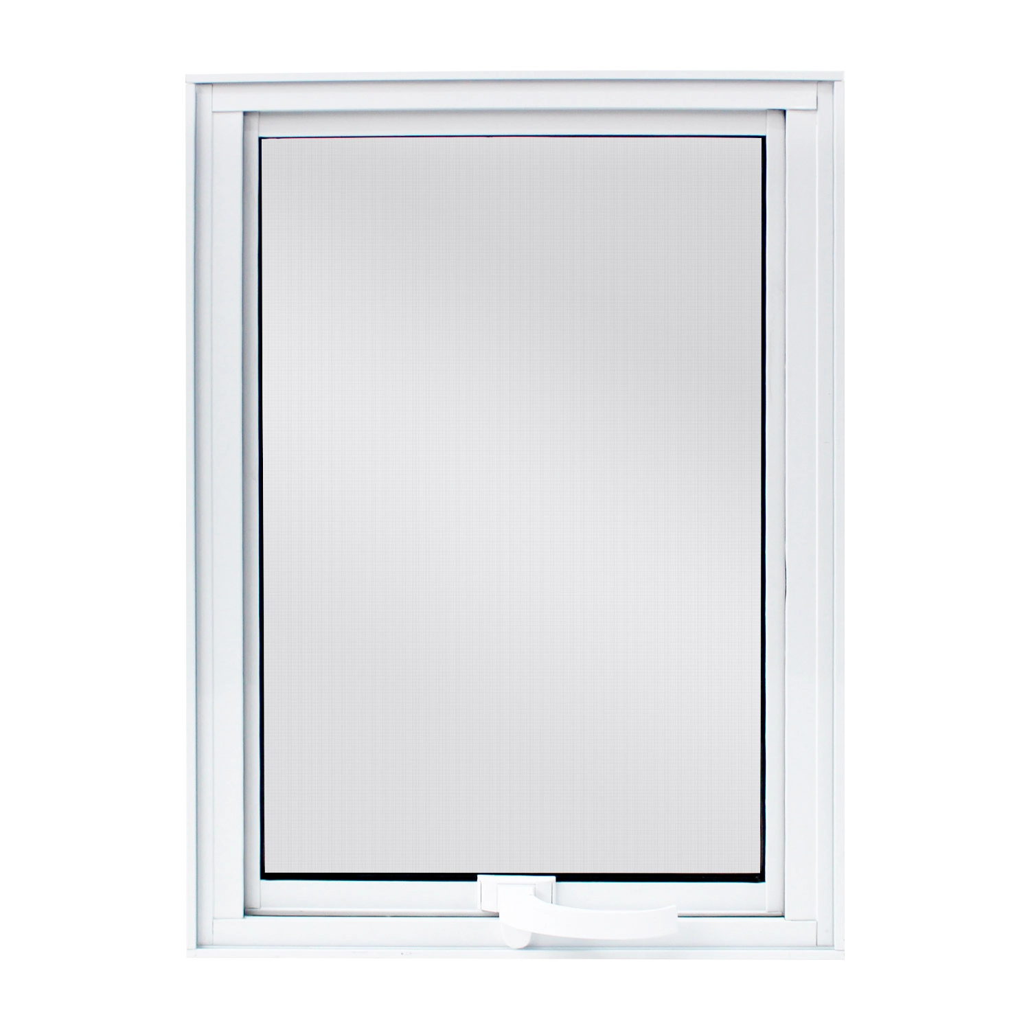 Janela de Alumínio Maxim-ar 60x40cm com Vidro 3mm Mini Boreal Home 3A Alumínio Branca
