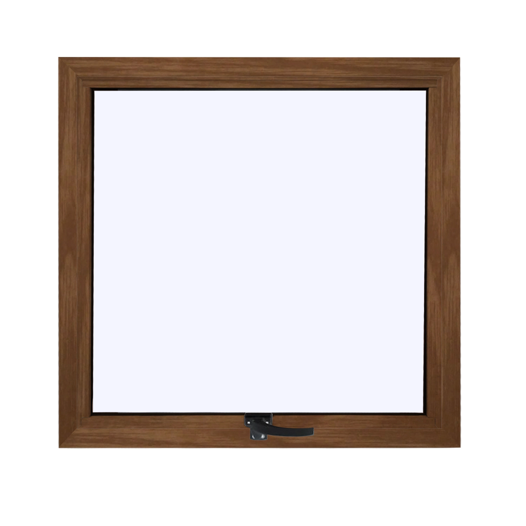 Janela de Alumínio Maxim-ar 60x60cm Veneza 3A Alumínio Marrom