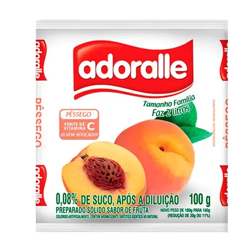 Suco Adoralle Pesego 160g