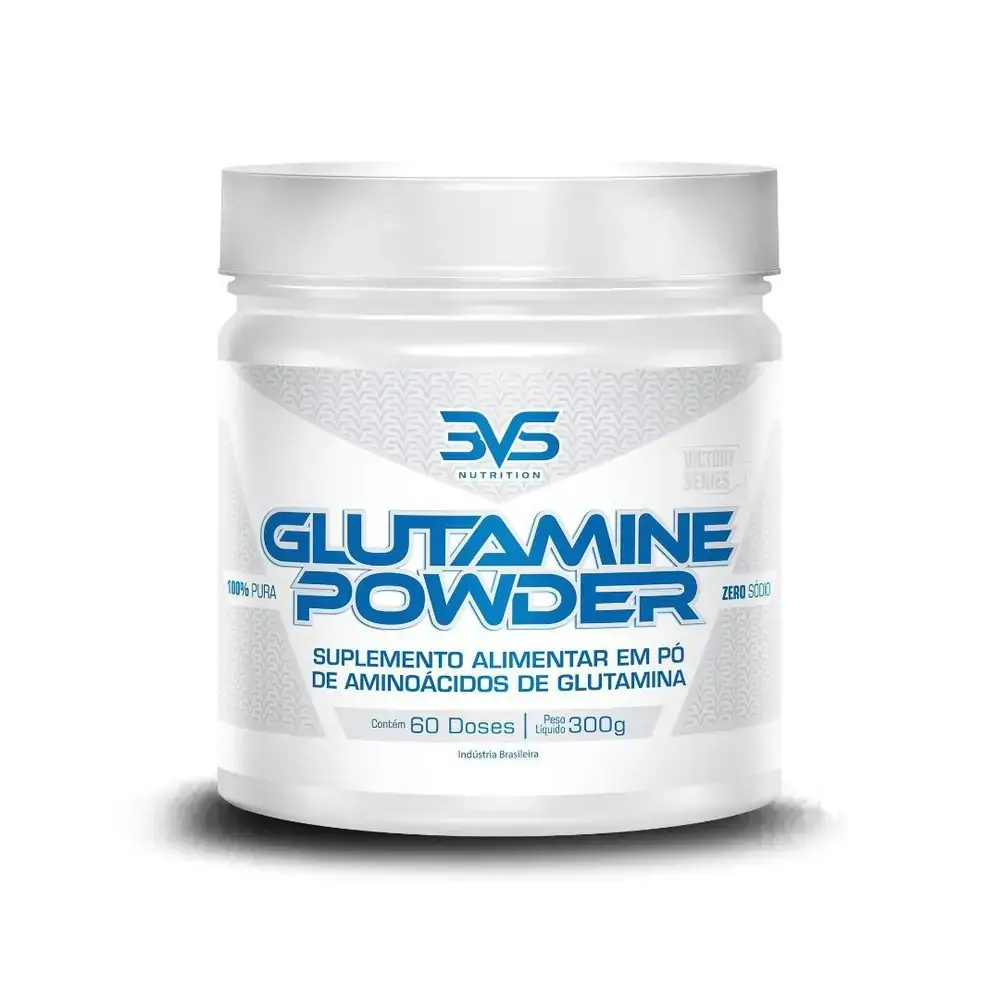 Glutamine Powder Sem Sabor 300g