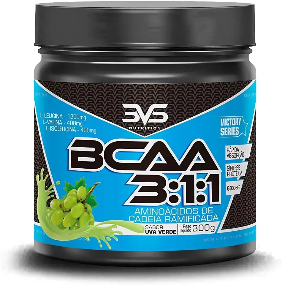 Bcaa Em Po 3:1:1 Uva Verde 300g Nutrybras