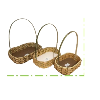 Cesta Sintetica Fraldeira Oval 30cm