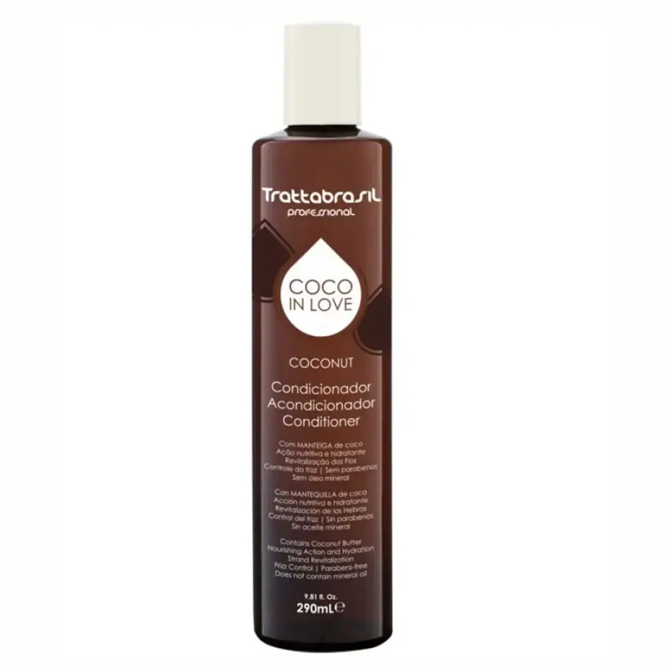 Trattabrasil Cond Coconut 290ml