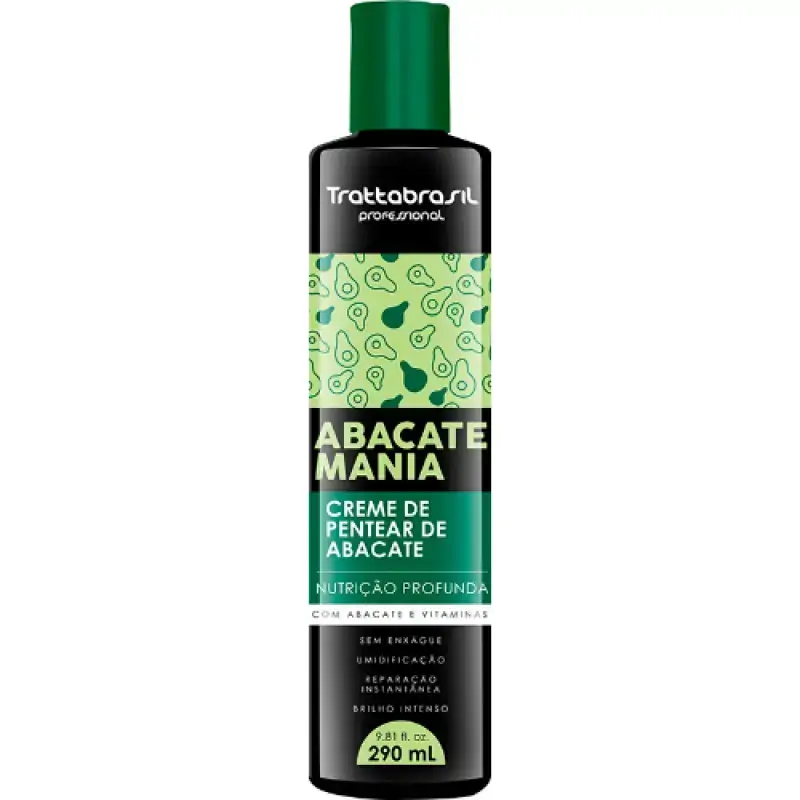 Tratta Creme De Pentear Abacate 290 Ml