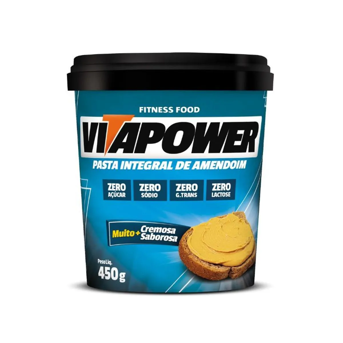 Pasta De Amendoim Vitapower 450g