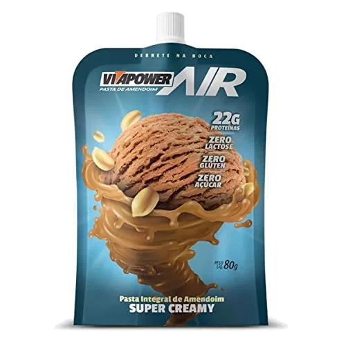 Pasta De Amendoim Pouch Vitapower 80g