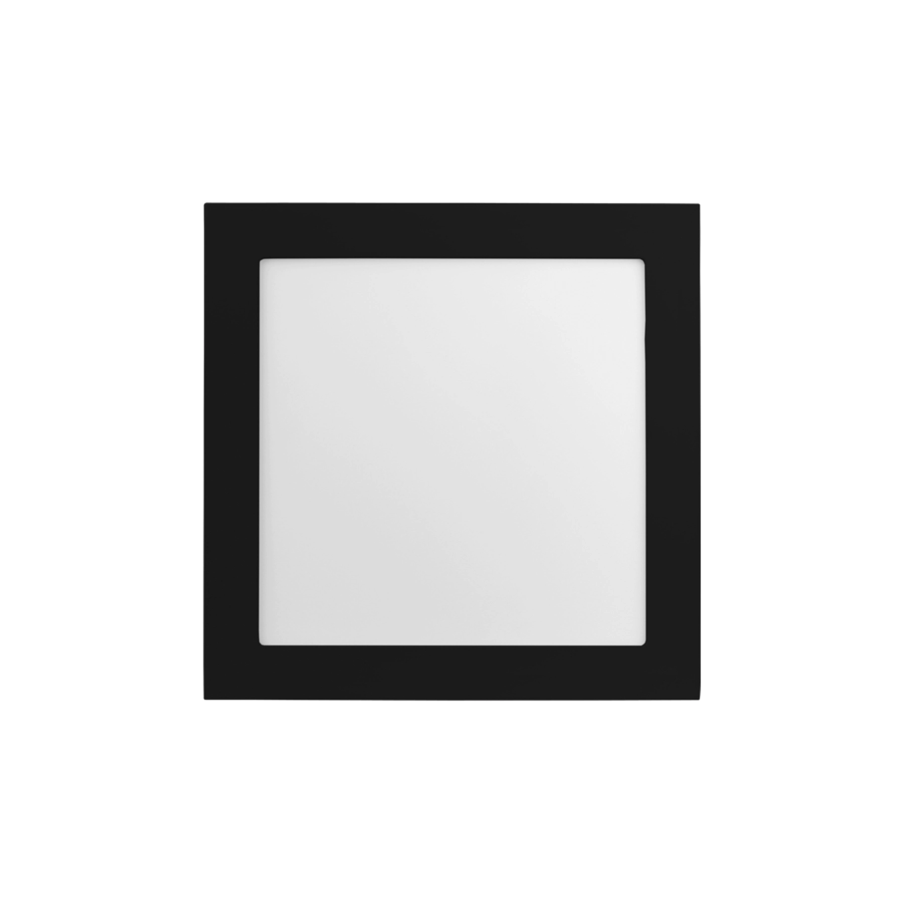 Painel de Led Sobrepor Quadrado Luz Neutra 25W Save Energy 3,5x30x30cm Preto Bivolt