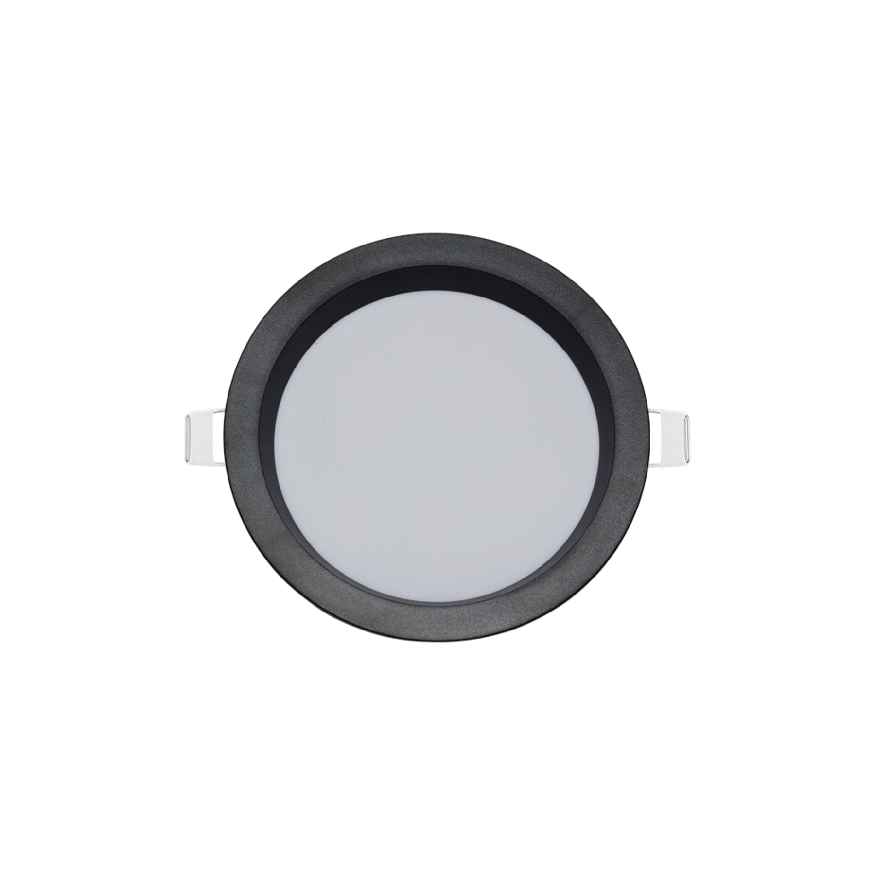 Painel de Led Embutir Redondo Luz Neutra 18W Save Energy 22,5cm Preto Bivolt
