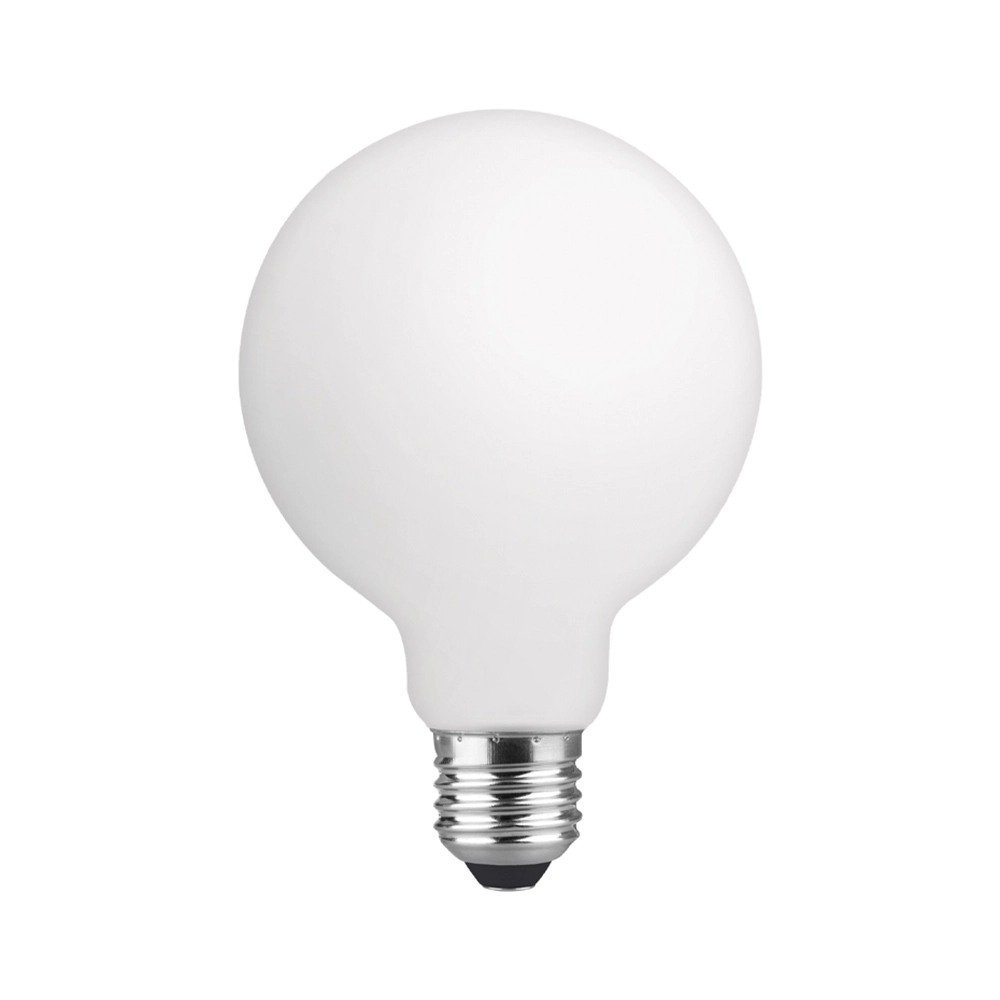 Lâmpada Led Save Energy Filamento G80 Milky 5w E27 Bivolt 2500k Luz Amarela