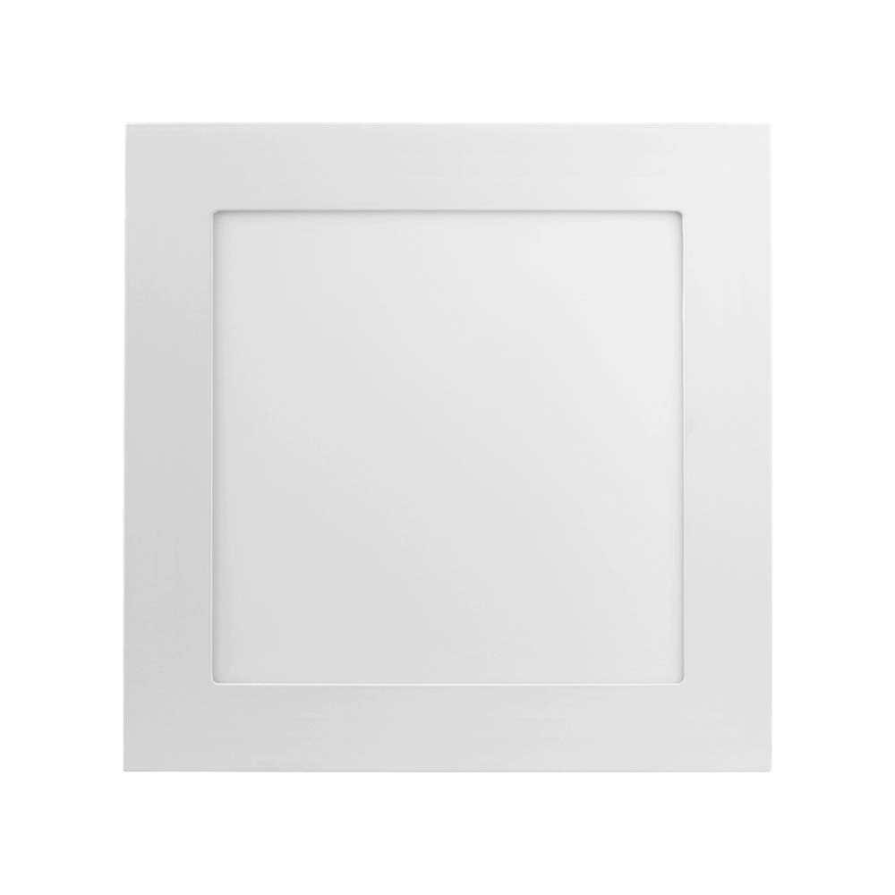 Painel Plafon De Embutir Quadrado 12cm Led 6w 3000k Bivolt Save Energy