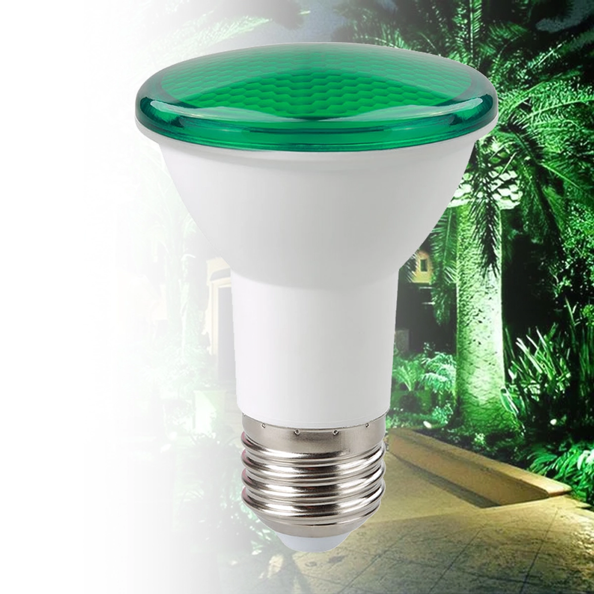 Lâmpada Led Par20 4,8w Save Energy Ip65 Verde