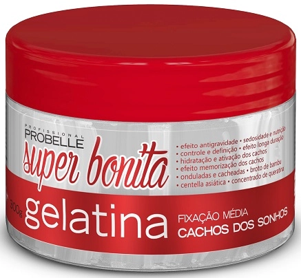 Gelatina Fixadora 300g Cachos Dos Sonhos Probelle