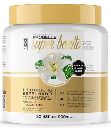 Creme De Tratamento 900ml Brilho Espelhado Probelle