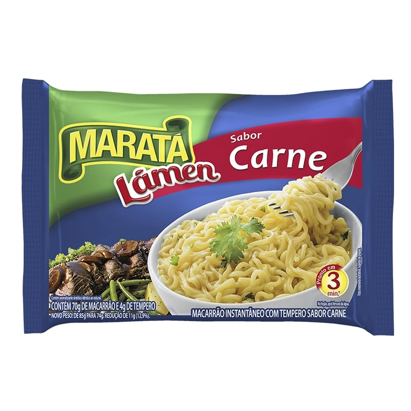 Macarrao Inst Marata Carne 74g