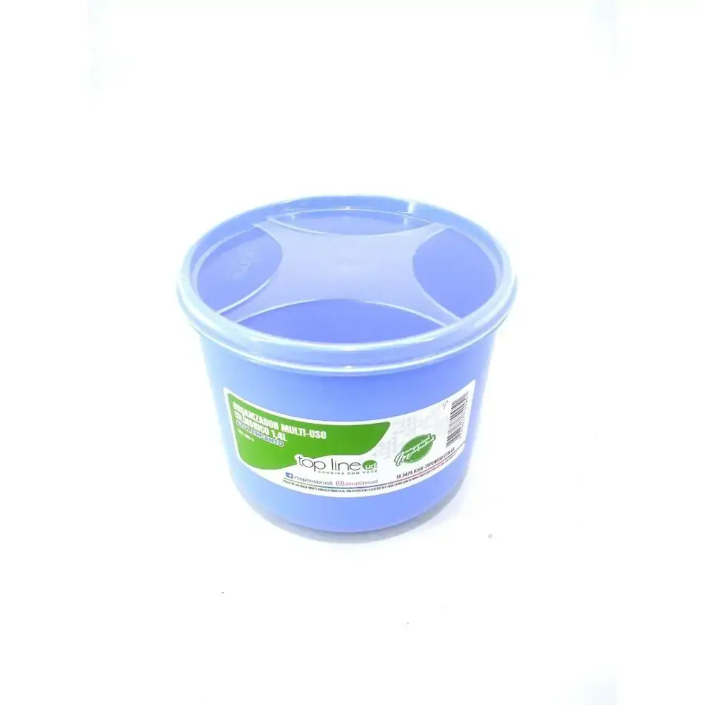 Organizador Top Line Cilindrico 1,4l Azul Encanto