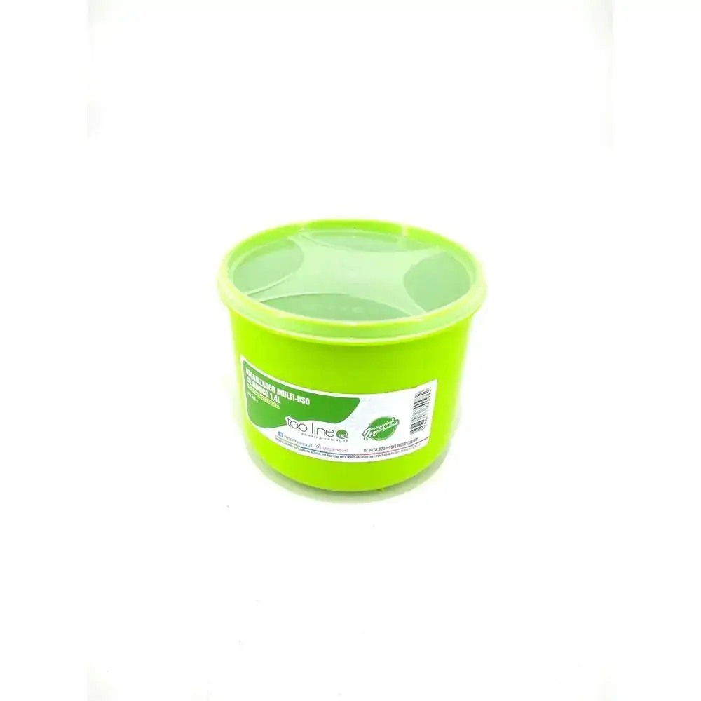 Organizador Top Line Cilindrico 1,4l Verde Energia