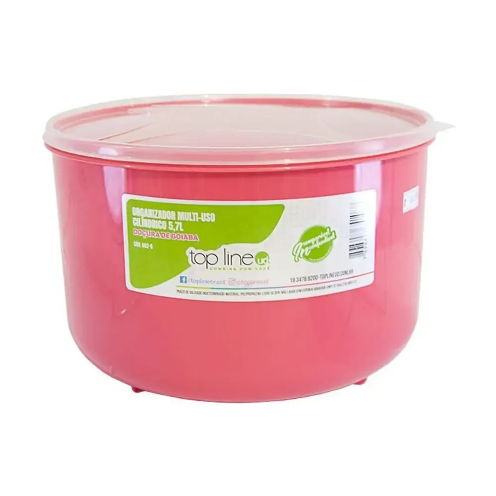 Pote Top Line Multiuso Cilinco 5,7l Doucura De Goiaba