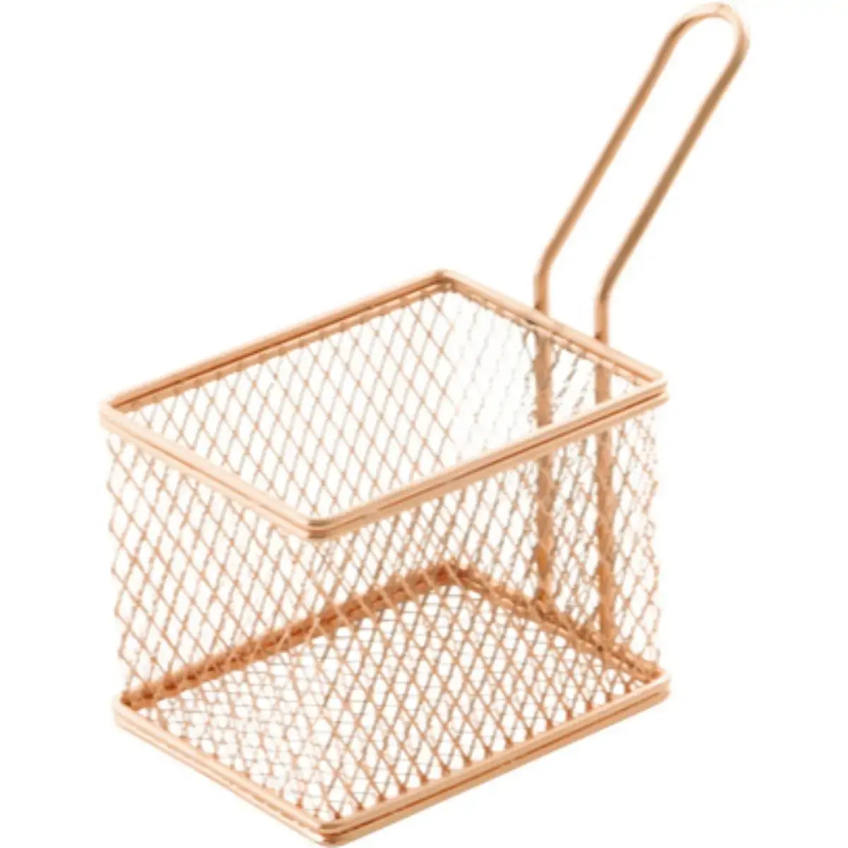 Cestinha Inox Pequena Bronze