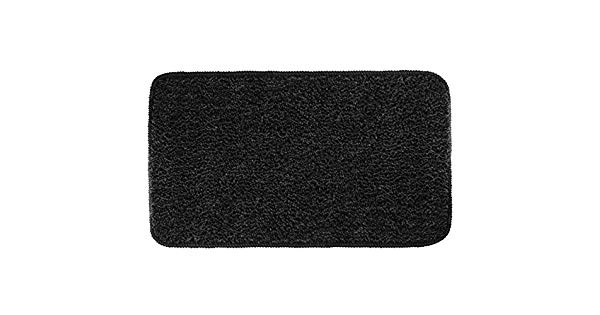 Tapete Mimo Para Banheiro Basic Preto