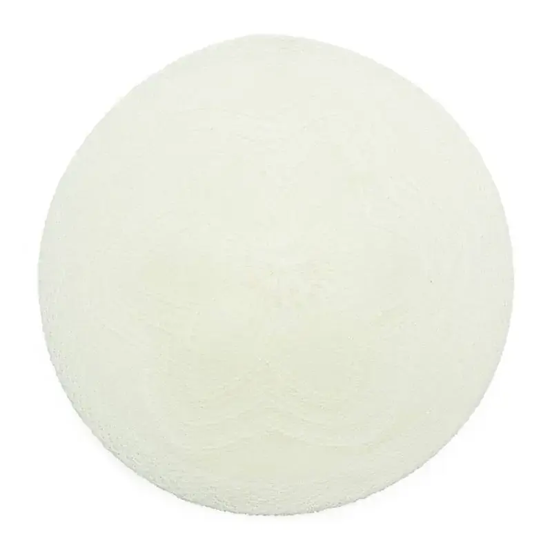 1 Peça Lugar Americano Crochê Flor Branca (JA19052) - Mimo Style