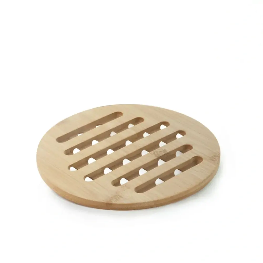 Descanso de Panela em Bambu 15CM Redondo Mimo STYLE BM19138 6550