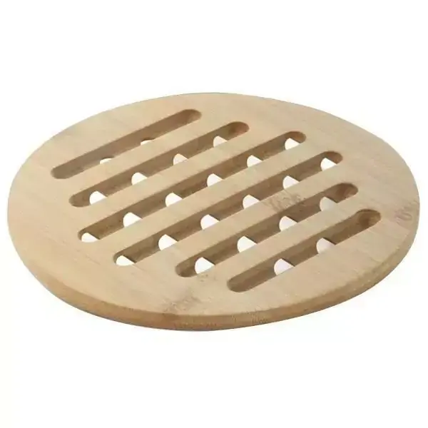 Descanso de Panela em Bambu 19,5CM Redondo Mimo STYLE BM19140 6552