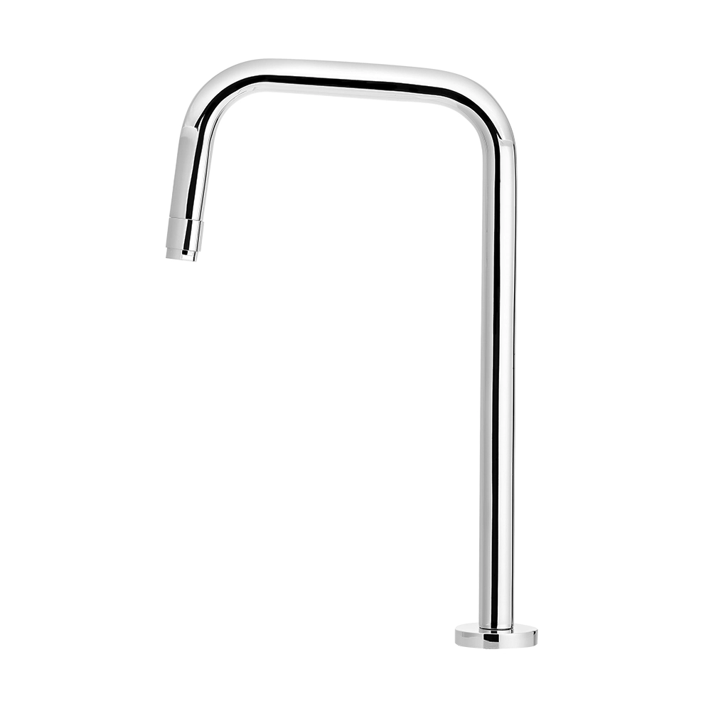 Torneira Easy Inox Alto Quadrado Rieti