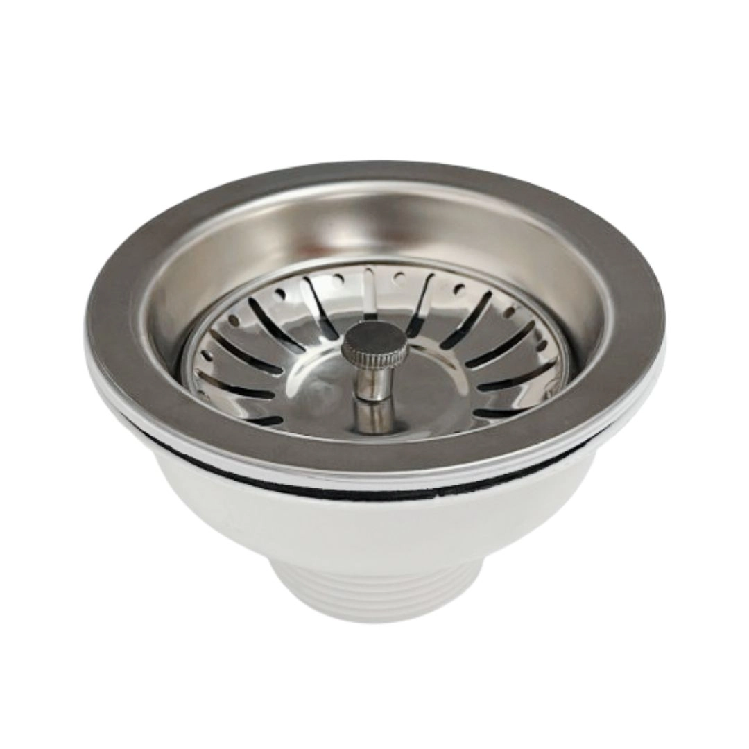 Válvula Ralo de Pia Americana 4.1/2 X 1.1/2 Inox