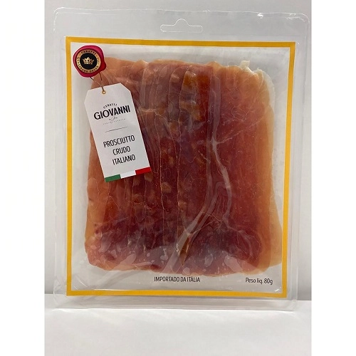 Presunto Cru Fatiado Italiano Ceratti 80g