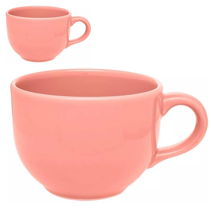 Caneca Porcelana Decorada 450ml
