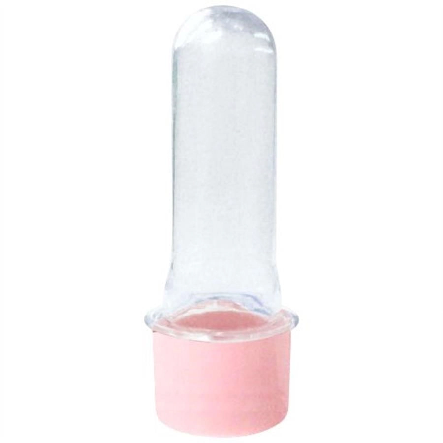 Tubetes C/tampa 8cm Rosa Bb C/10 Un Mirandinha
