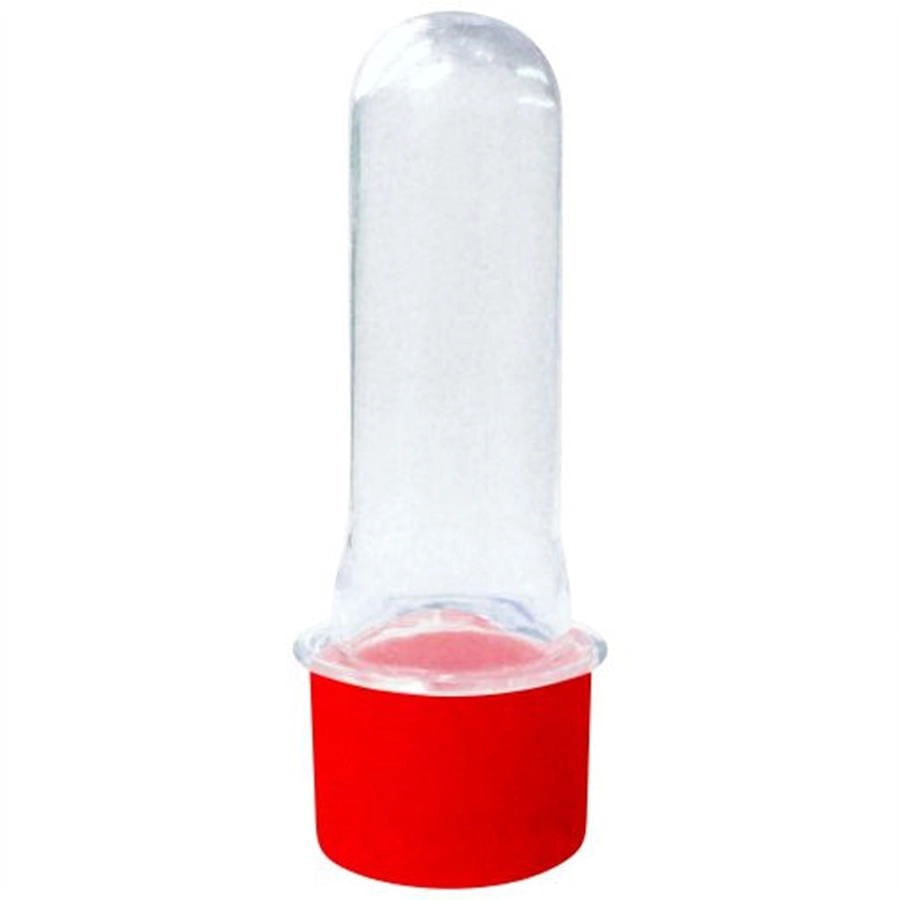 Tubetes C/tampa 8cm Vermelho C/10 Un Mirandinha