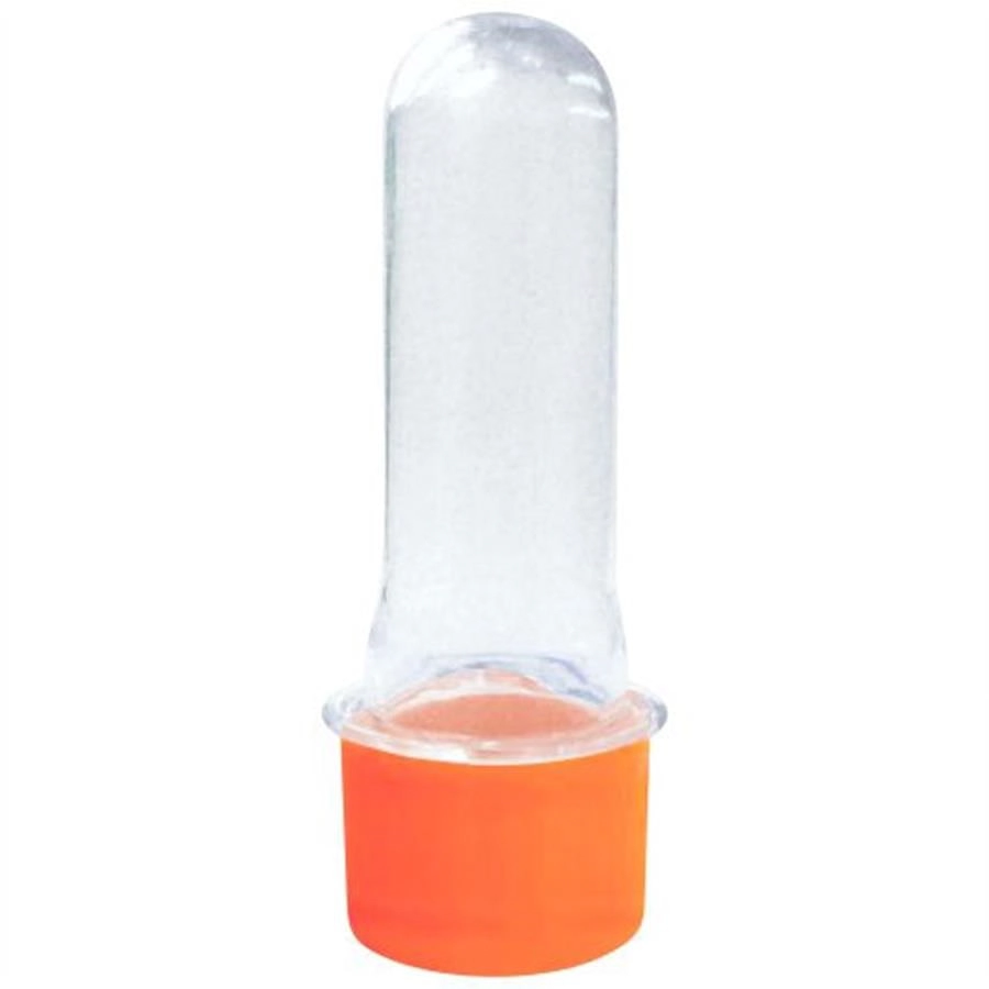 Tubetes C/tampa 8cm Laranja C/10 Un Mirandinha