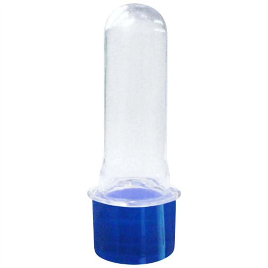Tubetes C/tampa 8cm Azul Esc C/10 Un Mirandinha