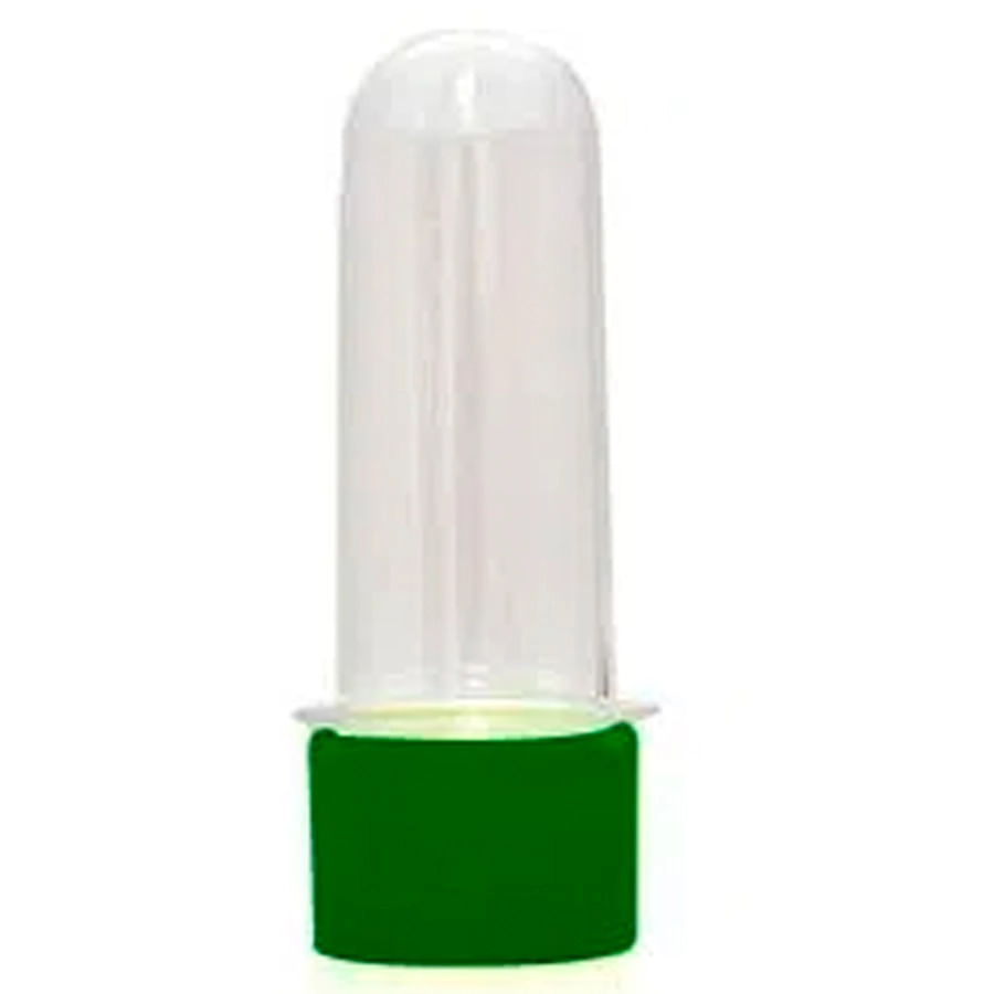 Tubetes C/tampa 8cm Verde Band C/10 Un Mirandinha