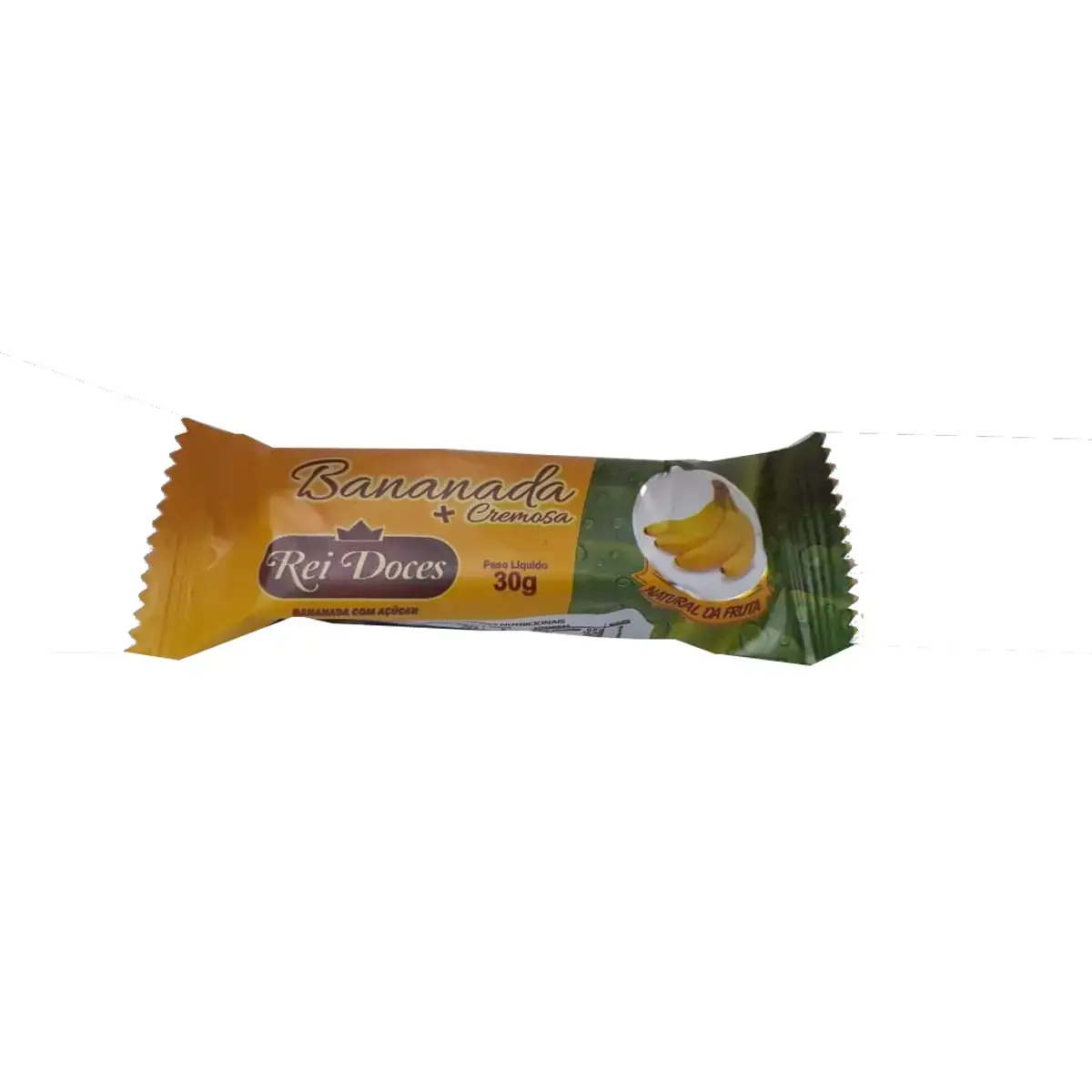 Bananada Cremosa Tradicional Pacote 30g