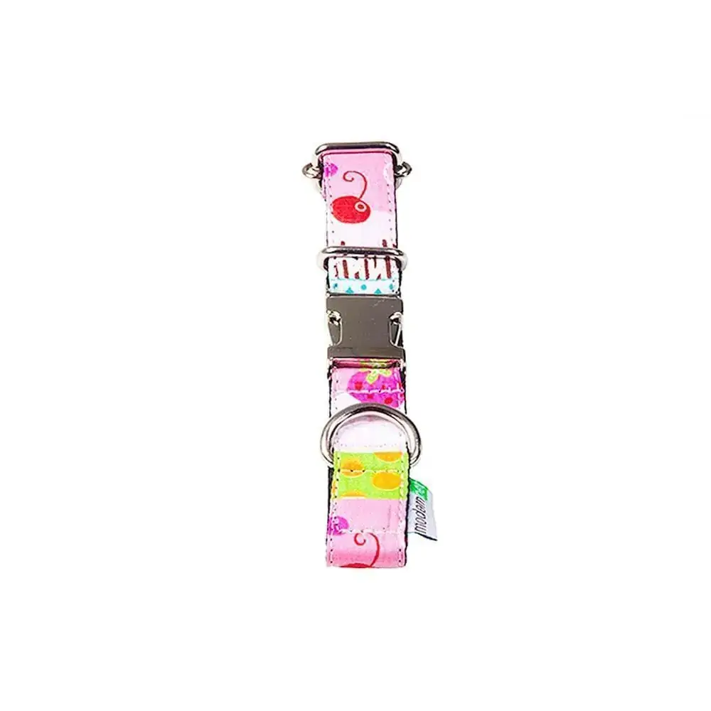 Coleira Fecho De Metal Cupcake Grande