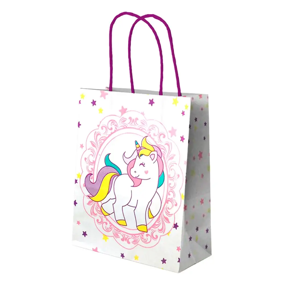 Sacola Papel Unicor 17,5x8,5x21,5cm C/10