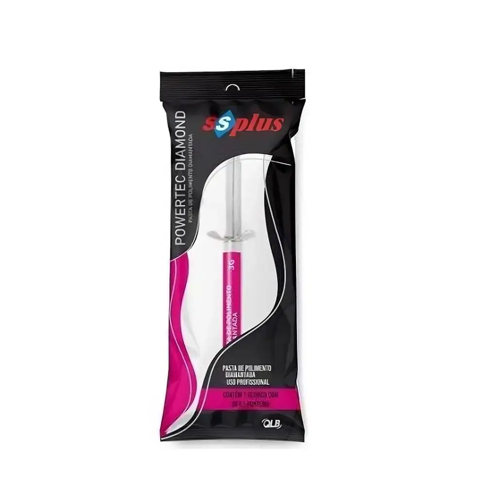 Pasta De Polimento Diamantada Powertec Diamond 3g - Ss Plus