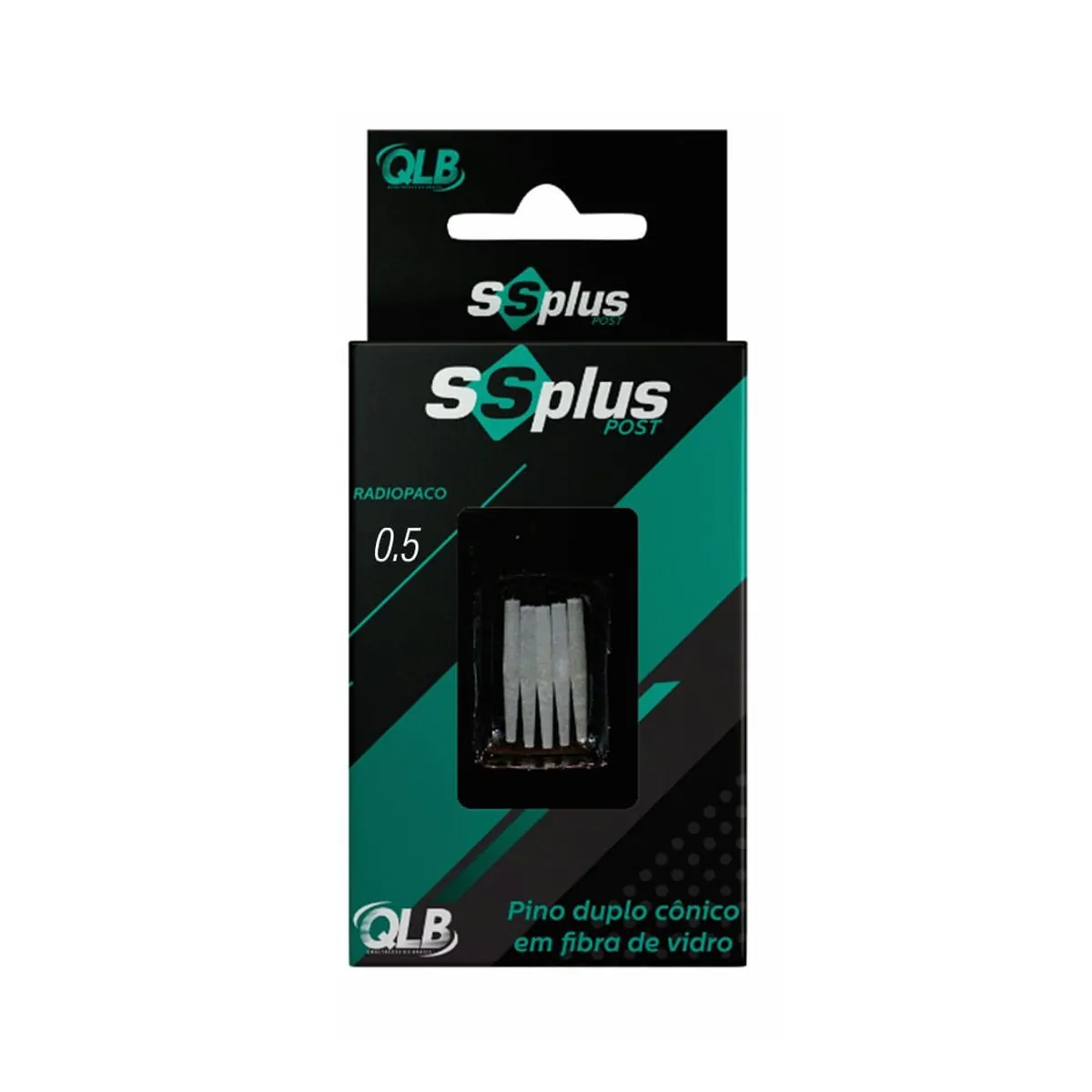 Pino Fibra De Vidro Com 5 Pinos - SSPlus - Pino Fibra De Vidro Nº 0.5 Com 5 Pinos - SSPlus