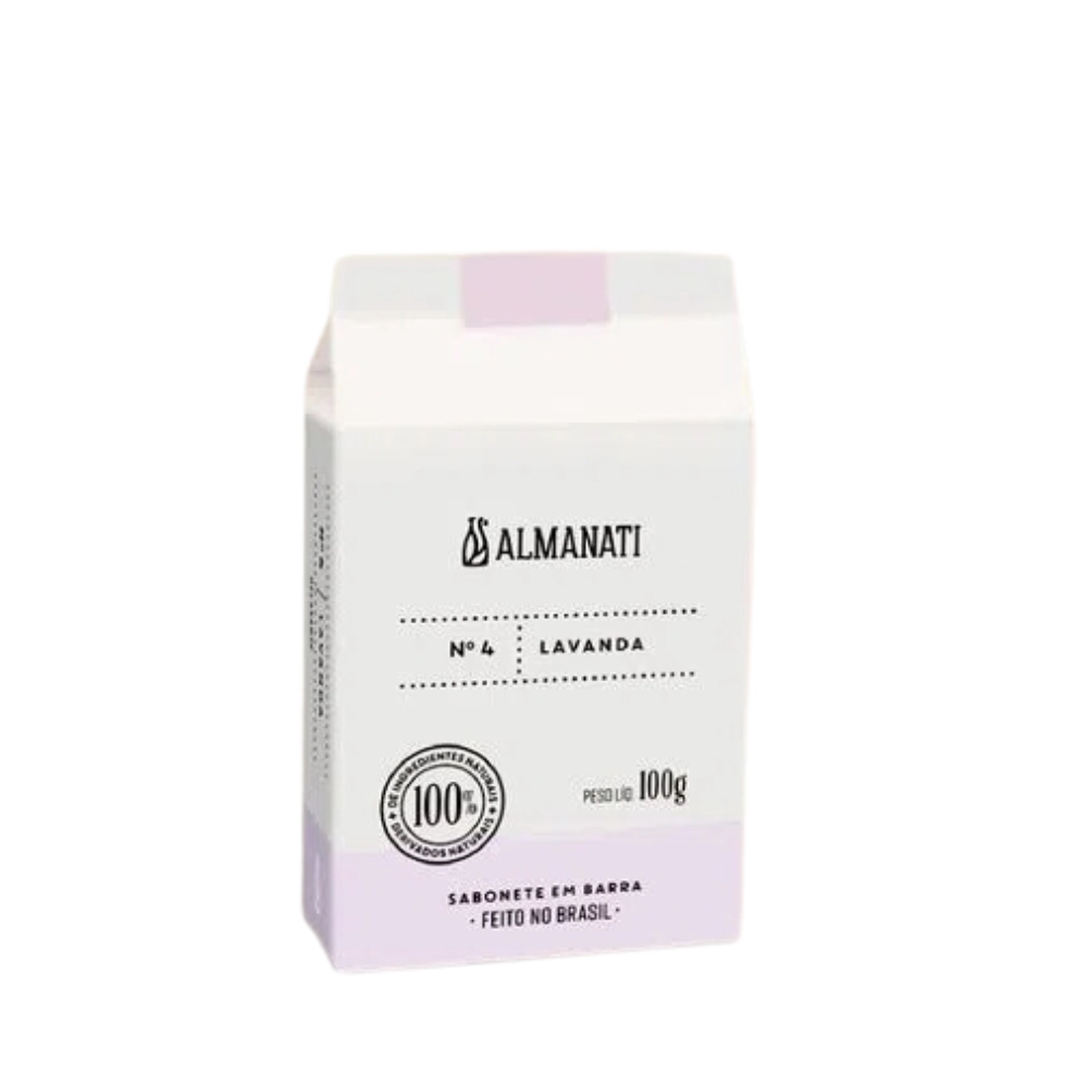 Sabonete Em Barra Almanati Lavanda 100g