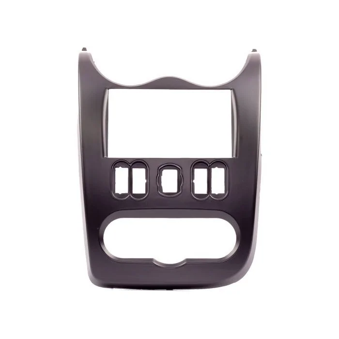 Moldura de Som 2 Din Preta com Suporte - EXPEX EPX263